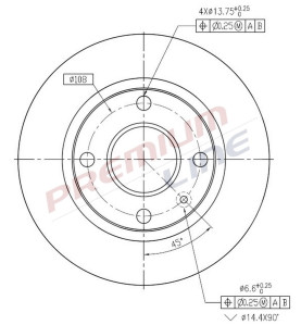 T24_COPPIA DISCHI FRENO DIAM 239 PIENO