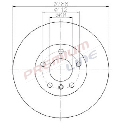 T24_COPPIA DISCHI FRENO DIAM 288 VENTILATO