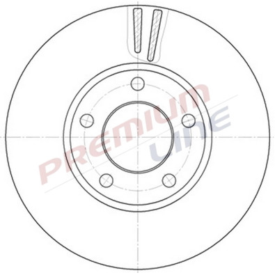T24_COPPIA DISCHI FRENO DIAM 282/5 VENTILATO