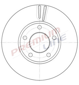 T24_COPPIA DISCHI FRENO DIAM 282/5 VENTILATO
