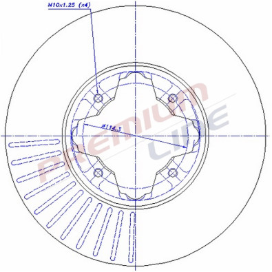 T24_COPPIA DISCHI FRENO DIAM 282 VENTILATO