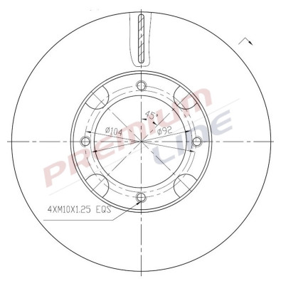 T24_COPPIA DISCHI FRENO DIAM 242 VENTILARO