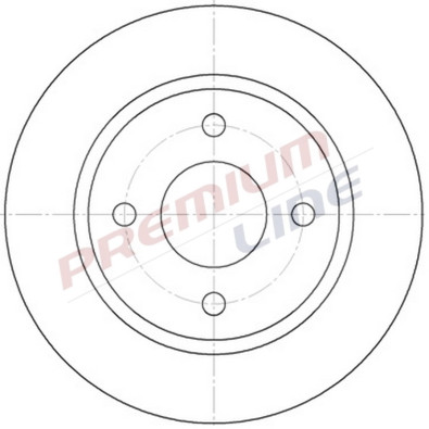 T24_COPPIA DISCHI FRENO DIAM 233/5 PIENO