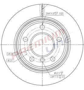 T24_COPPIA DISCHI FRENO DIAM 276 VENTILATO
