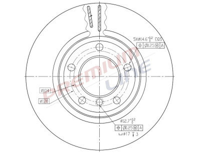T24_COPPIA DISCHI FRENO DIAM 300 VENTILATO