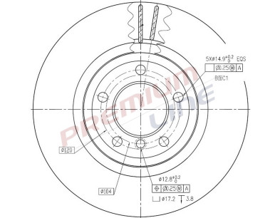 T24_COPPIA DISCHI FRENO DIAM 325 VENTILATO