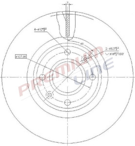 T24_COPPIA DISCHI FRENO DIAM 283 VENTILATO