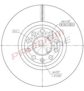 T24_COPPIA DISCHI FRENO DIAM 312 VENTILATO