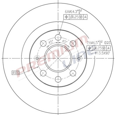 T24_COPPIA DISCHI FRENO DIAM 264 PIENO