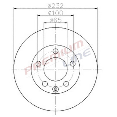 T24_COPPIA DISCHI FRENO DIAM 232 PIENO