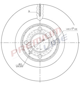 T24_COPPIA DISCHI FRENO DIAM 280 VENTILATO