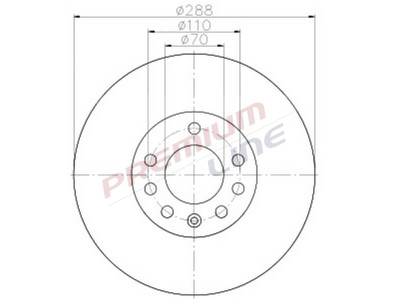 T24_COPPIA DISCHI FRENO DIAM 288 VENTILATO