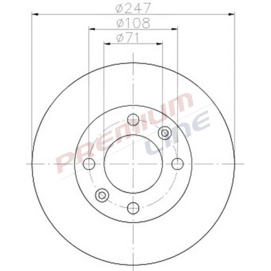 T24_COPPIA DISCHI FRENO DIAM 247 PIENO