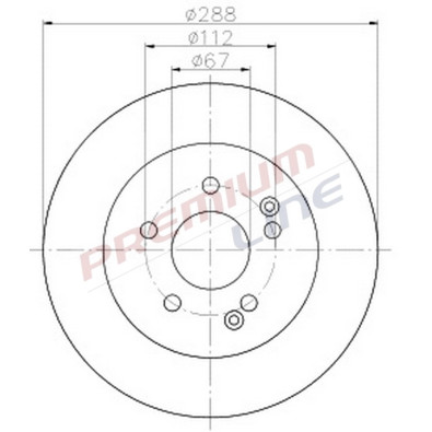 T24_COPPIA DISCHI FRENO DIAM 288 VENTILATO