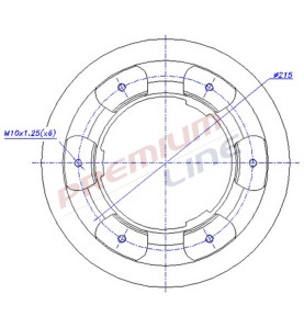 T24_COPPIA DISCHI FRENO DIAM 306 PIENO OE 42471150