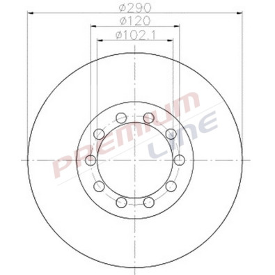 T24_COPPIA DISCHI FRENO DIAM 290 VENTILATO