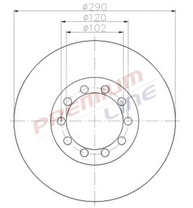 T24_COPPIA DISCHI FRENO DIAM 290 VENTILATO OE 5010260603