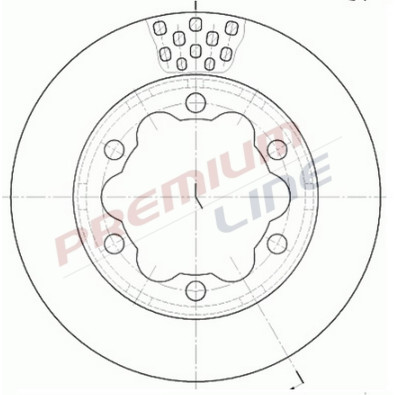 T24_COPPIA DISCHI FRENO DIAM 285 VENTILATO