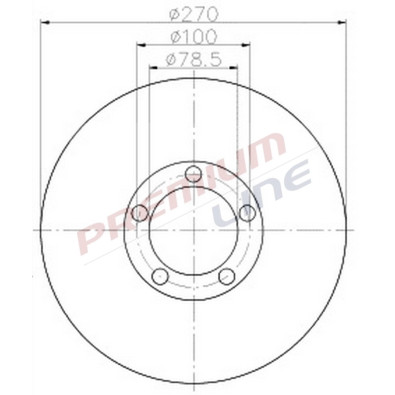 T24_COPPIA DISCHI FRENO DIAM 270 VENTILATO OE 5025611