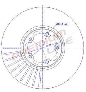 T24_COPPIA DISCHI FRENO DIAM 276 VENTILATO OE 4041427