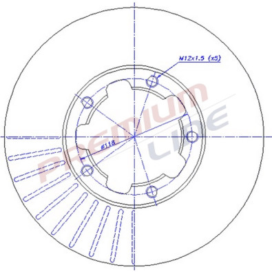 T24_COPPIA DISCHI FRENO DIAM 263 VENTILATO OE 61002950