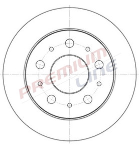 T24_COPPIA DISCHI FRENO DIAM 279/70 PIENO