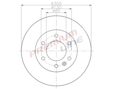 T24_COPPIA DISCHI FRENO DIAM 300 VENTILATO