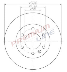 T24_COPPIA DISCHI FRENO DIAM 300 VENTILATO