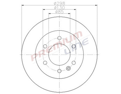 T24_COPPIA DISCHI FRENO DIAM 298 PIENO