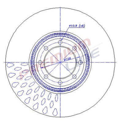 T24_COPPIA DISCHI FRENO DIAM 294 VENTILATO