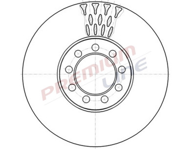T24_COPPIA DISCHI FRENO DIAM 300/5 VENTILATO OE 2996122