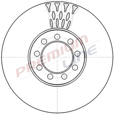 T24_COPPIA DISCHI FRENO DIAM 300/5 VENTILATO OE 2996122