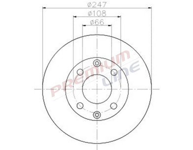 T24_COPPIA DISCHI FRENO DIAM 247 PIENO