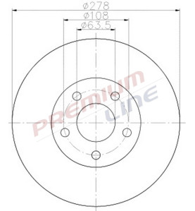 T24_COPPIA DISCHI FRENO DIAM 278 VENTILATO