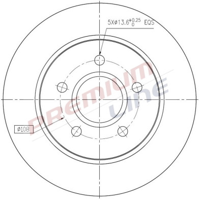 T24_COPPIA DISCHI FRENO DIAM 265 PIENO