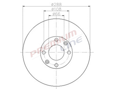 T24_COPPIA DISCHI FRENO DIAM 288 VENTILATO
