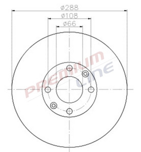 T24_COPPIA DISCHI FRENO DIAM 288 VENTILATO