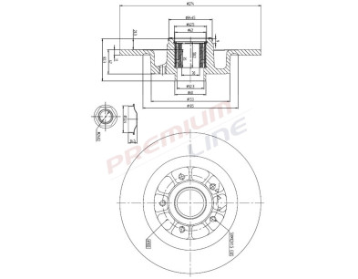 T24_COPPIA DISCHI FRENO DIAM 274 PIENO