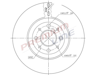 T24_COPPIA DISCHI FRENO DIAM 281 VENTILATO