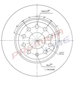 T24_COPPIA DISCHI FRENO DIAM 286 PIENO