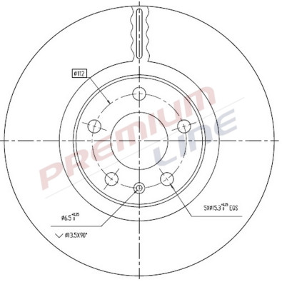 T24_COPPIA DISCHI FRENO DIAM 321 VENTILATO