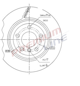 T24_COPPIA DISCHI FRENO DIAM 320 VENTILATO