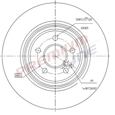 T24_COPPIA DISCHI FRENO DIAM 331 PIENO