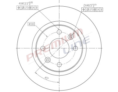 T24_COPPIA DISCHI FRENO DIAM 259 PIENO