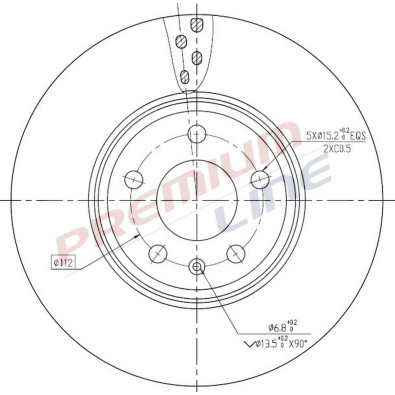 T24_COPPIA DISCHI FRENO DIAM 314 VENTILATO