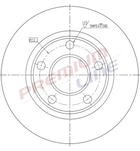 T24_COPPIA DISCHI FRENO DIAM 255 PIENO