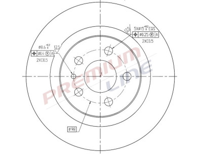 T24_COPPIA DISCHI FRENO DIAM 272 PIENO
