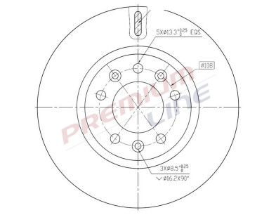 T24_COPPIA DISCHI FRENO DIAM 280 VENTILATO