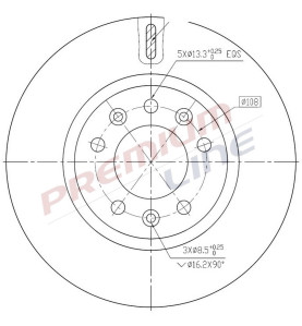 T24_COPPIA DISCHI FRENO DIAM 280 VENTILATO