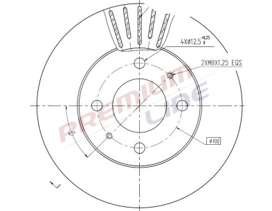 T24_COPPIA DISCHI FRENO DIAM 241 VENTILATO